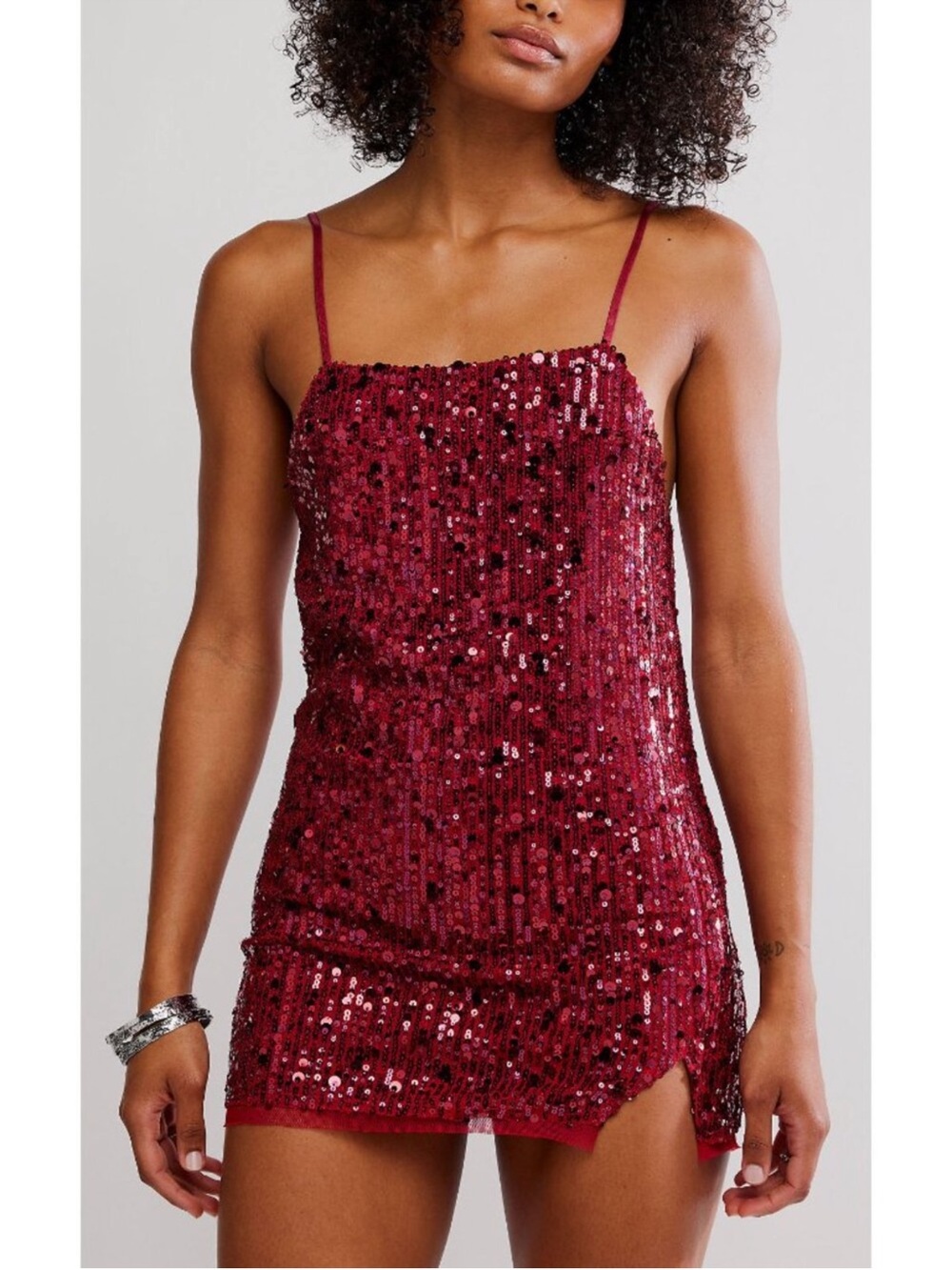 NWT Free People Midnight Kiss Sequin Dress Medium